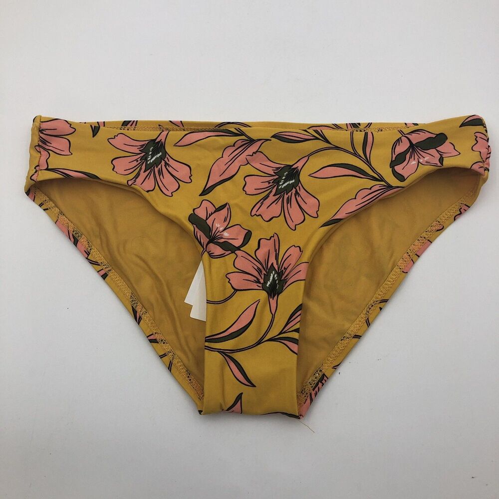 Splendid Retro Pant Golden Girls Swimsuit Bikini Bottom SP20358 Small NWT